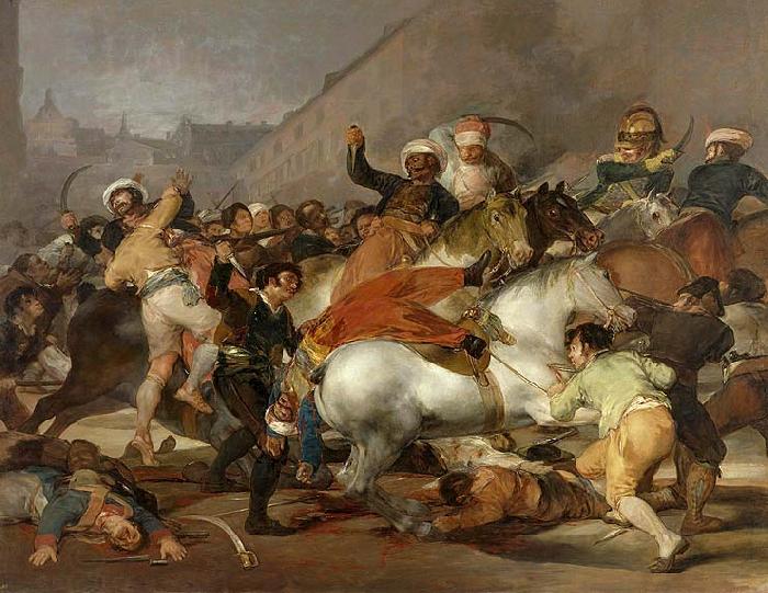 Francisco de Goya The Second of May 1808 or The Charge of the Mamelukes China oil painting art